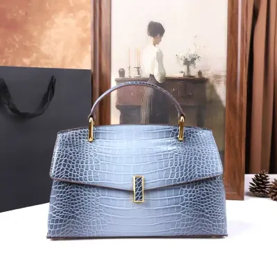  High-end Fashion crocodile Pattern Handbag
